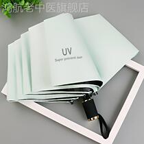 Umbrella Automatic Dual-Use Men Fold Large Customized Logo Advertising Sun-proof UV Sun-proof Parumbrella Female