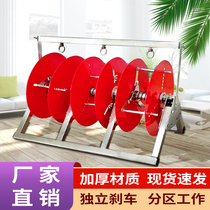 Wire pay-off rack pay-off reel electric tool folding BV line three-wire multi-line home decoration line pay-off artifact
