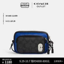 COACH COACH Ole Mens Bag Color Classic Logo Mini EDGE Double Bag shoulder bag