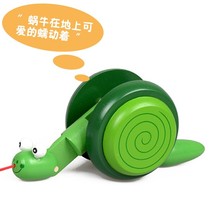  Drag toddler boy car pull car baby child hand pull rope pull line 1-2-3 years old one-year-old car baby toy