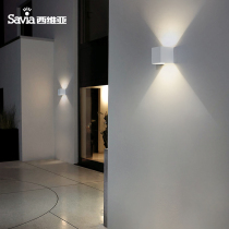 Sivia Outdoor Wall Lamp Waterproof Courtyard Lamp Stairway Gangway Balcony Wall Lamp Modern Minimalist Outdoor lamp wall lamp