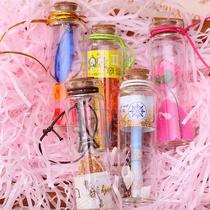 Retro Twelve Constellation Wishing Bottle Cork Glass Bottle DIY Gift Lucky Bottle Cork Note Drifting Bottle