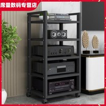 Power amplifier cabinet professional audio cabinet mobile cabinet HiFi equipment Mobile floor-standing ballroom ktv audio and video equipment