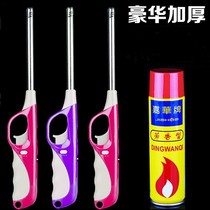 Lighter long handle windproof ignition gun Kitchen igniter Electronic gas stove inflatable open flame ignition rod