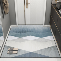  Household entrance floor mat foyer living room simple modern entrance door mat non-slip foot mat absorbent carpet customization