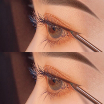 Li Jia Eyeliner glue pen Female long-lasting waterproof not easy to smudge Lazy novice Beginner Brown pencil type hard head fine