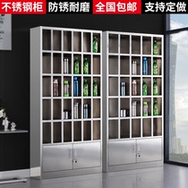 Stainless Steel Water Glass Cabinet Factory Workshop Staff Tea Water Cabinet Containing Placing Cabinet Tea Cup Storage Cabinet Multi-G Bowl Cabinet