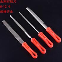 Diamond file glass file stainless steel file alloy large plate file plastic file semi-circular file triangular flat file