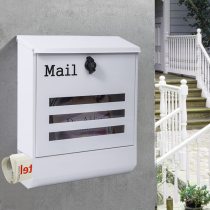 Lostek letter box Wall-mounted outdoor locked household voting opinion box Wall-mounted thickened complaint and suggestion box