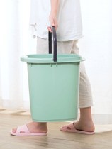 Household foot bucket deepened and raised over calf plastic high bucket wash foot basin over knee high dormitory foot bath bucket