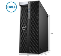 DELL)T5820 Workstation Desktop Graphics Design Computer Host W-2223(3 6G 4 Core 8 Threads) 64G 512G Solid State 2T