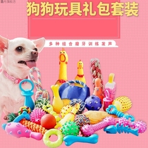 Dog toys 10-piece set of puzzle-resistant molars Teddy puppies knots pet supplies o1