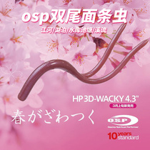 AXE Luia Japan Imports OSP Soft Bait Double Tail Noodle Worm 3D wacky Converse Fishing Unleaded LEAD ROAD SUBSEA BASS