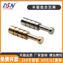Big Buffalo hidden settlement observation point embedded parts Measurement mark measurement nail Settlement nail Level point nail