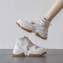 Soft leather White Martin boots Ace Cupsing high-value leather wear-resistant long wear not tired