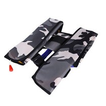Inflatable inflatable belt lifebuoy jacket fully automatic adult professional portable sea fishing large buoyancy Marine first aid