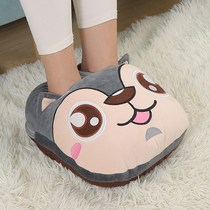 Warm foot treasure charging hot water bag covering feet cold unplugged quilt warm feet warm feet artifact bed sleeping female winter