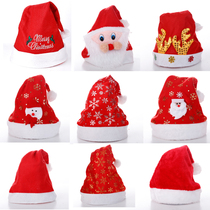 Christmas decorations Christmas hats children adults snow hats shopping malls kindergartens gifts and gifts