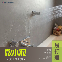 Tang Fengwu micro cement wall one clear water concrete Industrial wind Living room Bedroom tooling Home decoration Art paint