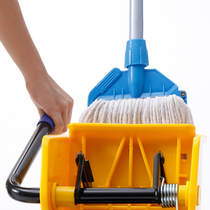 White Cloud AF08075 Double Barrel Squeeze Water Squeeze Bucket Mop Bucket Bucket of water Cleaning Car Towed Buckets Clean Car Hotel