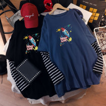 2021 new maternity wear autumn new long sleeve T-shirt female cotton Korean loose fashion top long