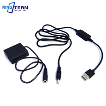 Suitable for Panasonic DMW-BLE9 BLE9E GK LX100 micro single camera power adapter fake battery box