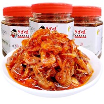 Spicy shrimp Hunan specialty pickles dried shrimp ready-to-eat rice sauce crispy shrimp noodle shrimp snacks