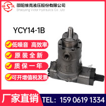 Shaoyang Vic hydraulic SY-10 25 32 40 63 80 100 125YCY14-1E B axial piston pump