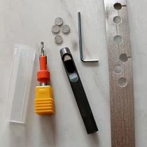 Sinkhole Drill drill Wood tool Large full punch Punch Eyeware Plastic Rubber Seal Edge Puncher Pore-pore machine