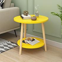 Tea table Living room minimalist Small family type Easy small tatami dwarf table floating window Home Inwind bedroom sitting area