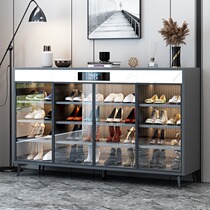 Shoe cabinet household door intelligent disinfection deodorization sterilization large-capacity entrance cabinet door living room integrated wall storage