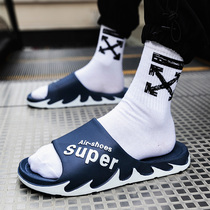 Mens slippers 2021 New out trend non-slip wear-resistant summer home indoor deodorant lovers cool slippers women