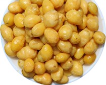 Limited salt and pepper ginkgo kernels Ready-to-eat Happy ginkgo fruit White fruit shelled crispy dried fruit Open bag ready-to-eat nuts fried