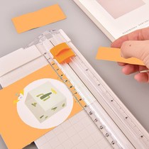 Desktop small paper cutter artifact household A4 manual cardboard photo photo mini cutting cutting paper machine knife