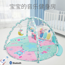 Foot piano baby fitness frame early education toys function New Music round carpet multifunctional foot puzzle baby