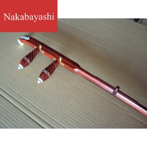 Red sandalwood Qinqiang Banhu Rod flat head plate Hu accessories flat Rod small plate Hu pole