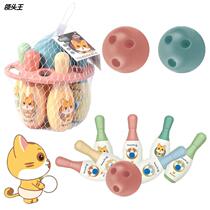 Vitality Sports Bowling 814 Simulation Sports Leisure Parent-Child Puzzle Stall Night Market Square Childrens Toys