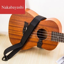 Neck dual use ukulele strap ukulele small guitar strap Hawaiian four-string guitar shoulder strap