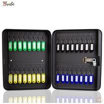 Black password decoration key box car key storage box wall-mounted Real Estate key cabinet 48 new