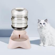 Frosted Texture Plastic Pet Automatic Feeder Feeder Water Dispenser Water Dispenser Cat Bowl Dog Food Pet Bowl 3 8L