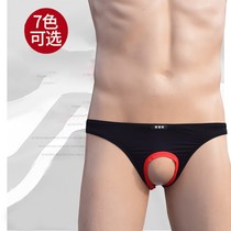 Sexy lingerie passion transparent temptation men's underwear physiological penis free-of-gear jj thong Sao
