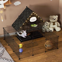 Rabbit Supplies Rabbit Cage Anti-Spray Urine Dodging House New Rabbit Cage Pet Home Breeding Special Large Cage Assembly