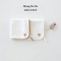  Mengdodo bear pattern baby towel Newborn soft face towel Toddler face towel