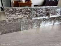 Solid Long Glass Bricks Hot Melt Bricks Crystal Bricks Partition Entrance Art Glass