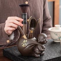 Black Sandalwood Grand Total Tea Aisle Six Gentlemen Suit Kongfu Tea Accessories Tea Machine Tea Needle Furnishing Tea Clip Tea Scoop