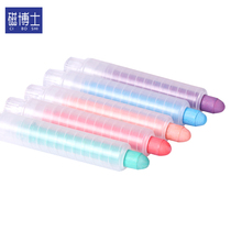 Magnetic Dr. 12-color dust-free chalk color chalk water-soluble chalk childrens chalk dust-free water-soluble water-based chalk white environmental protection dust-free childrens household Special