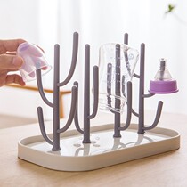 Baby tree bottle drying rack drying rack drain rack dust drying bottle rack drying cup holder drain