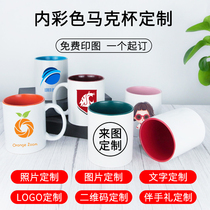 cuyi Mark Cup custom ceramic cup custom printing logo photo event gift advertising water Cup custom