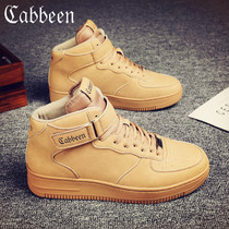 Carbene Martin boots mens high shoes mens shoes autumn and winter Air Force One aj shoes male mai se trendy shoes snow boots