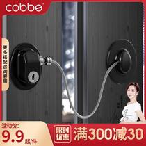 Window lock Aluminum alloy screen window safety anti-theft Child protection limiter Push-out flat window sliding door lock